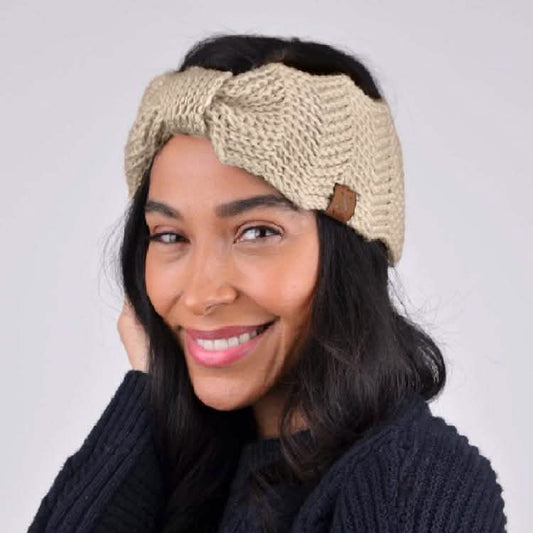 Women's Knotted Knit Winter Head Band DailySale