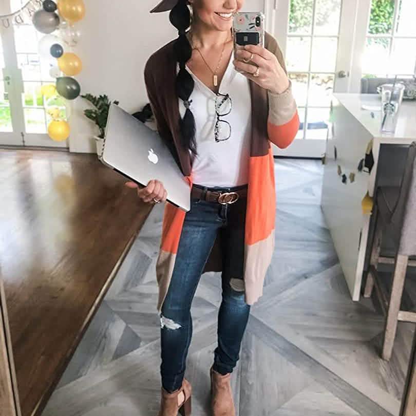 Women's Long Cardigan Sweater Coat DailySale