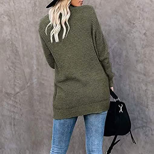 Women's Long Sleeve Knit Cardigan Sweater DailySale