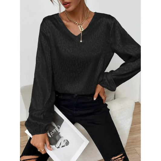 Women's Long Sleeve Printed Shirt DailySale