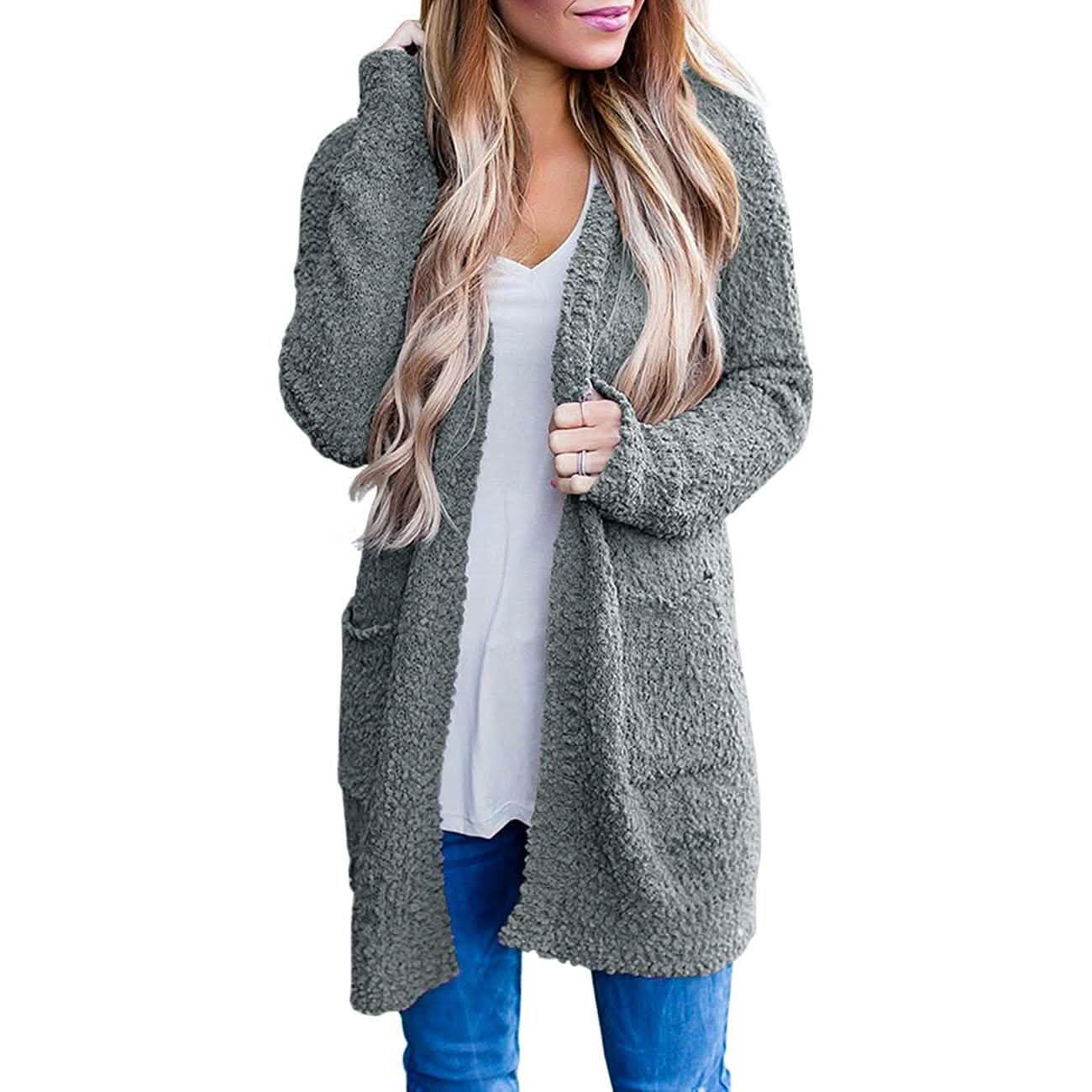 Women's Long-Sleeved Soft Chunky Knitted Sweater DailySale