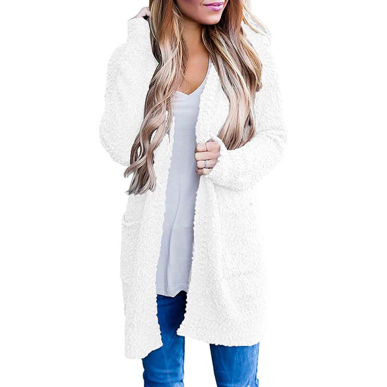 Women's Long-Sleeved Soft Chunky Knitted Sweater DailySale