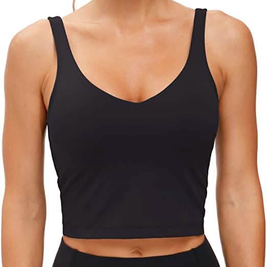 Women’s Longline Wirefree Padded Sports Bra DailySale