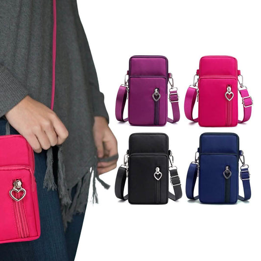 Women's Mini Cross-Body Shoulder Strap Cell Phone Wallet Pouch Bag Purse DailySale
