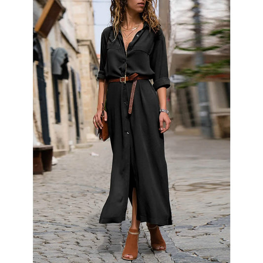 Women's Oversized Loose Shirt Dress DailySale