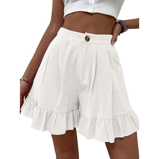Women's Plus Size Loungewear Bottom Nighty Pure Color Bed Cotton Short Pant Shorts DailySale
