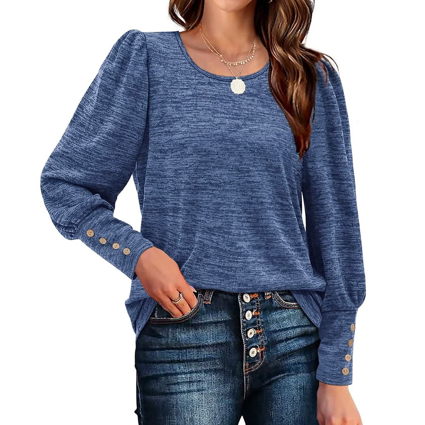 Women's Puff Sleeve Tops DailySale
