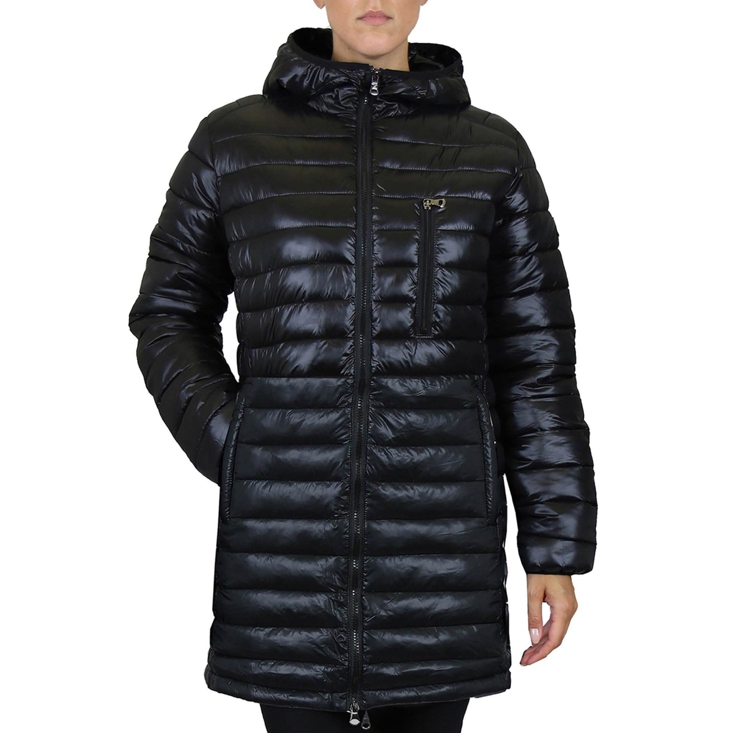 Women's Puffer Bubble Jacket With Non-Detachable Hood DailySale