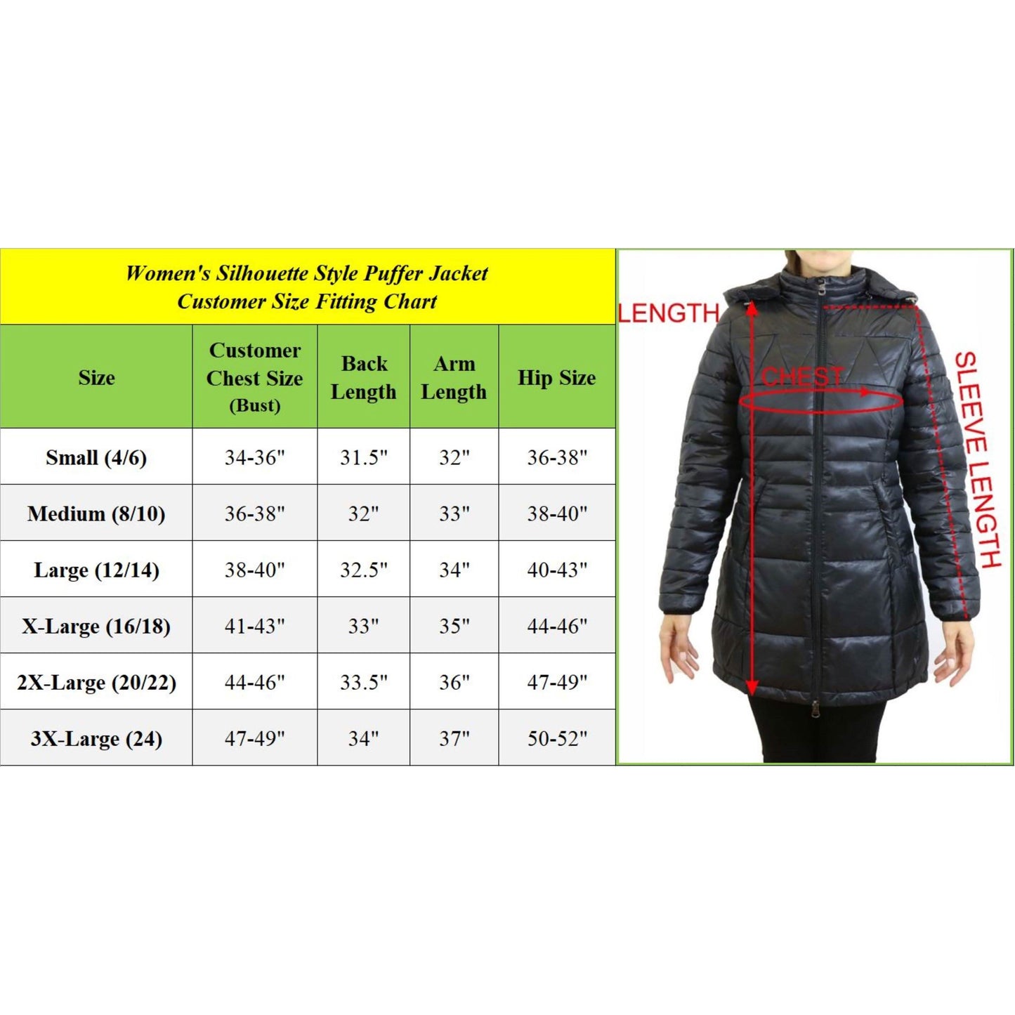 Women's Puffer Bubble Jacket With Non-Detachable Hood DailySale