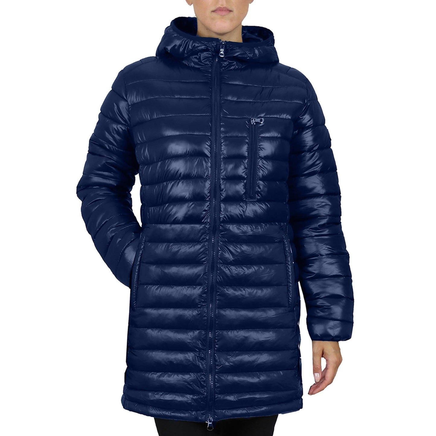 Women's Puffer Bubble Jacket With Non-Detachable Hood DailySale