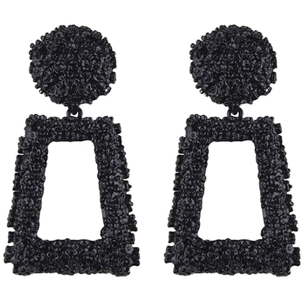 Women's Rectangular Geometric Drop Earrings DailySale