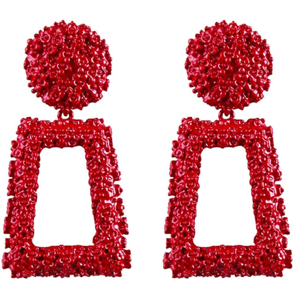 Women's Rectangular Geometric Drop Earrings DailySale