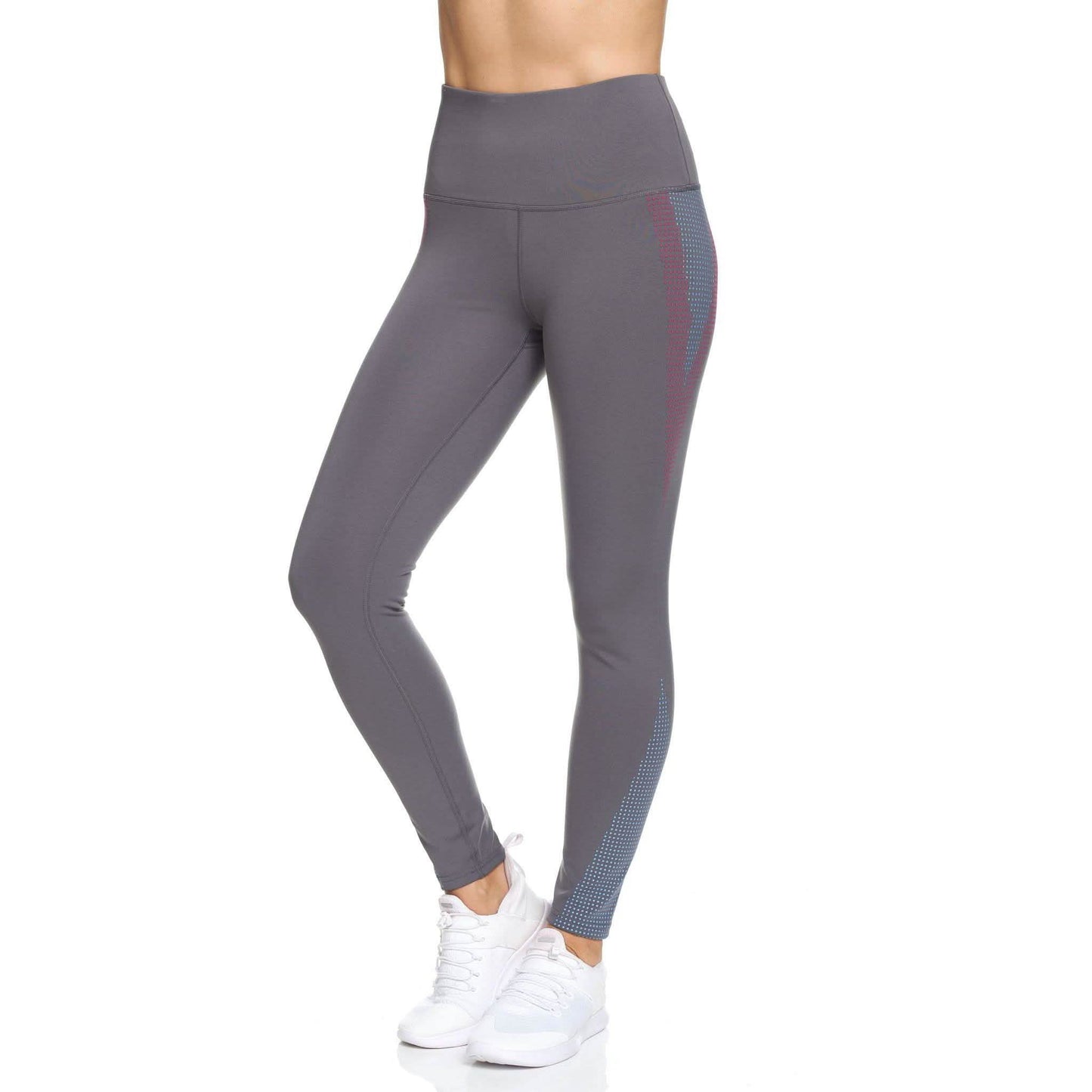Women's Rubber Dotted High Waist Full Length Legging DailySale