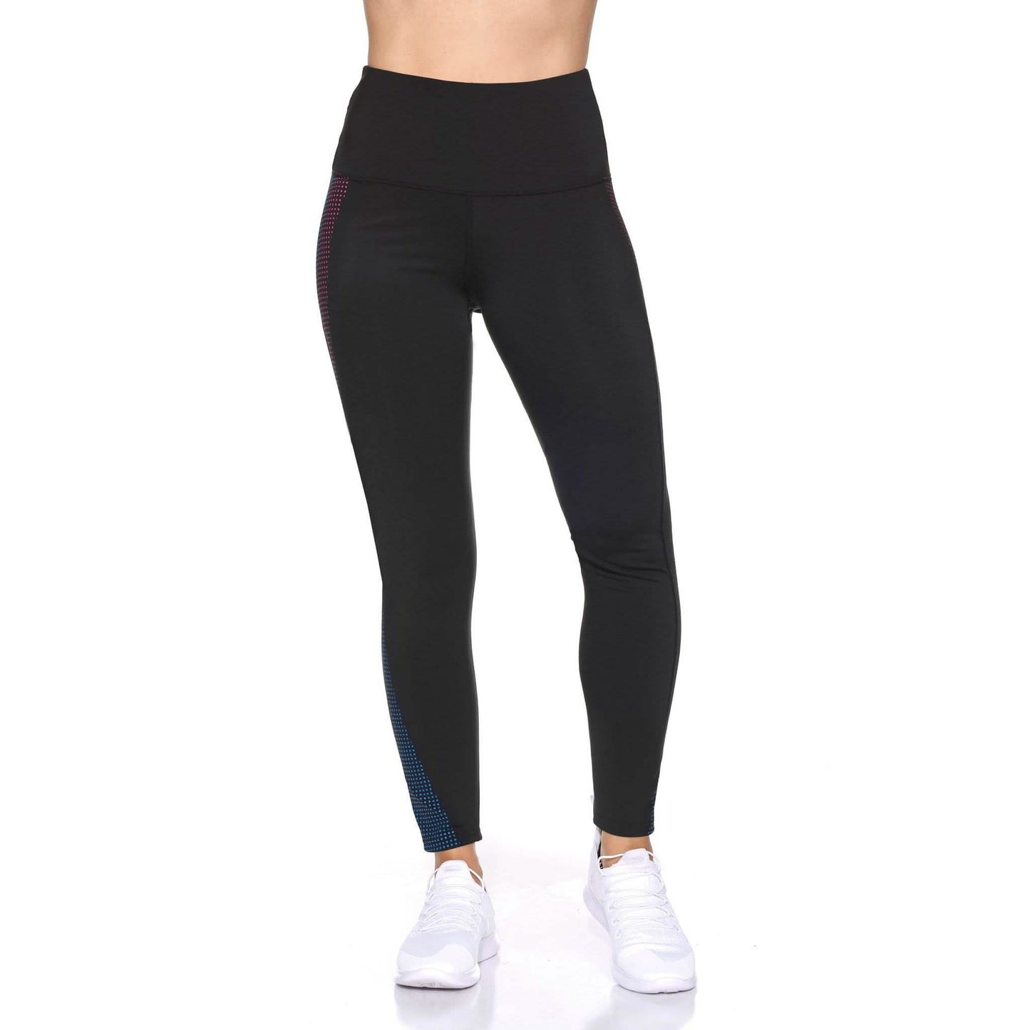 Women's Rubber Dotted High Waist Full Length Legging DailySale