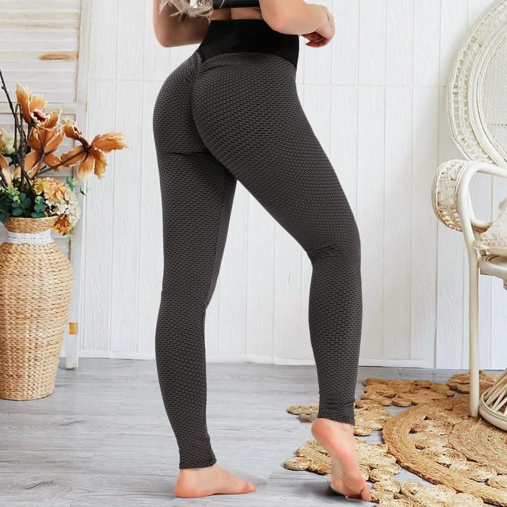 Women's Ruched High-Waist Butt Lifting Leggings DailySale