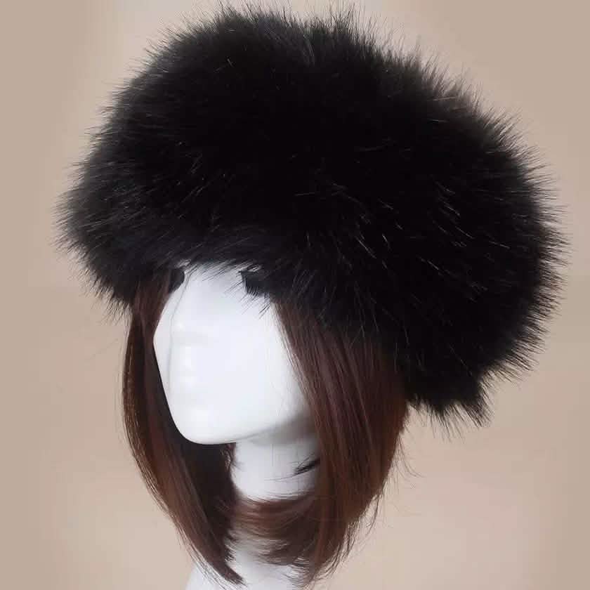 Women's Russian Faux Fluffy Fox Fur Hat DailySale