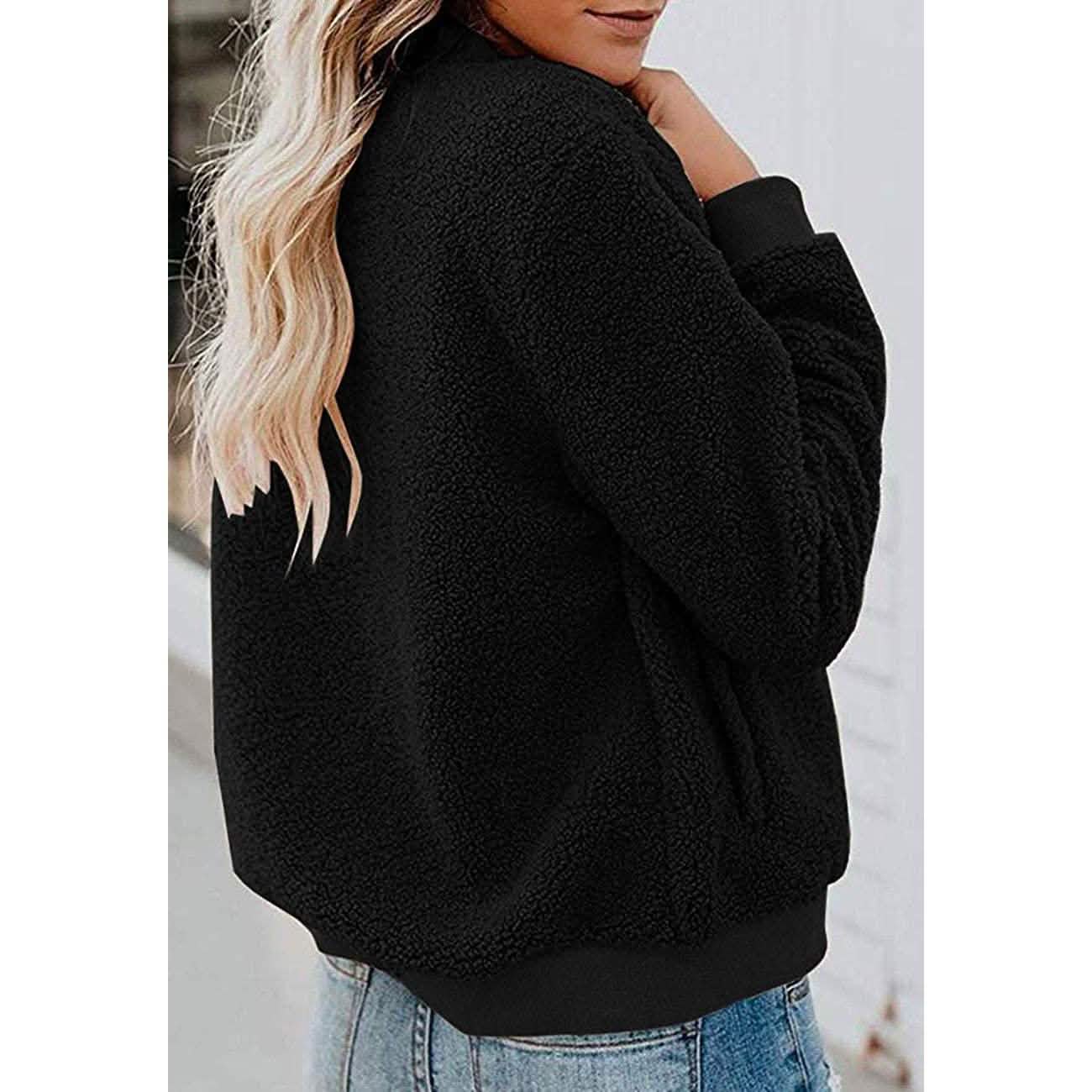 Women's Sherpa Fleece Jacket DailySale