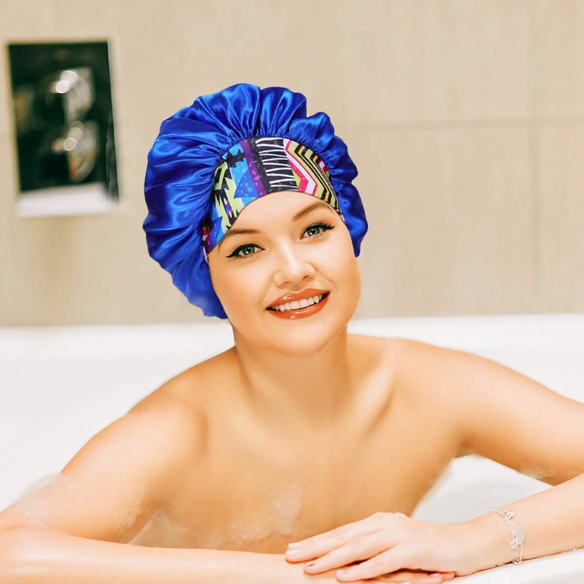 Women's Silky Satin Head Scarf Hair Wrap Cap Hat Headband Sleeping Bonnet DailySale