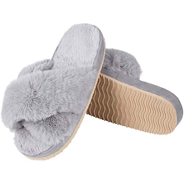 Women's Soft Plush Lightweight House Slippers DailySale