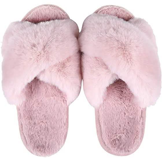 Women's Soft Plush Lightweight House Slippers DailySale