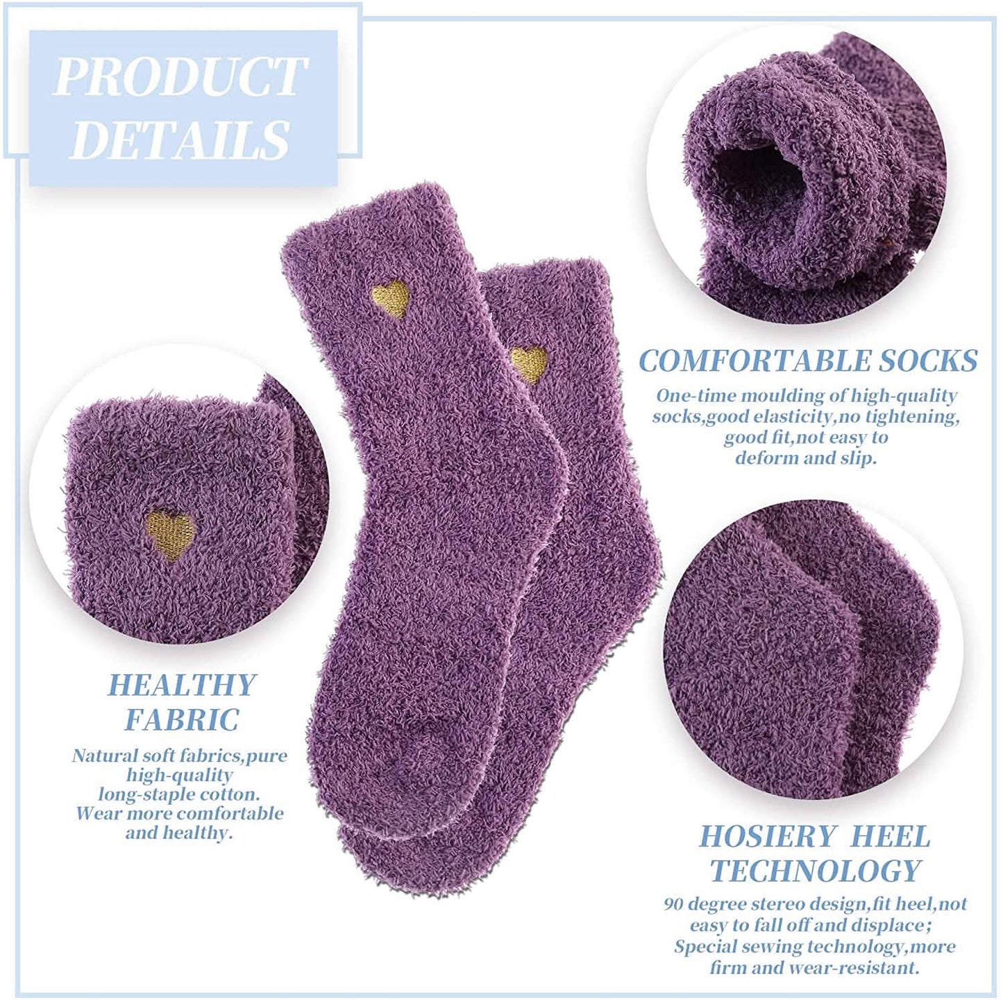 5-Pairs: Women's Soft Winter Warm Socks DailySale