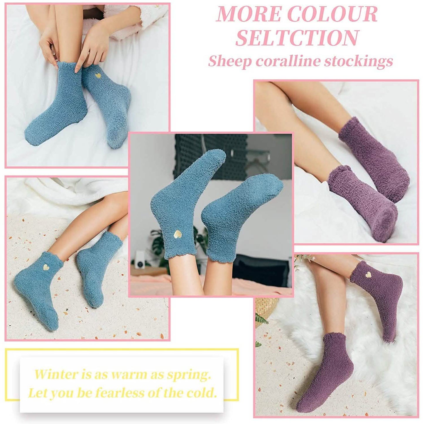 5-Pairs: Women's Soft Winter Warm Socks DailySale