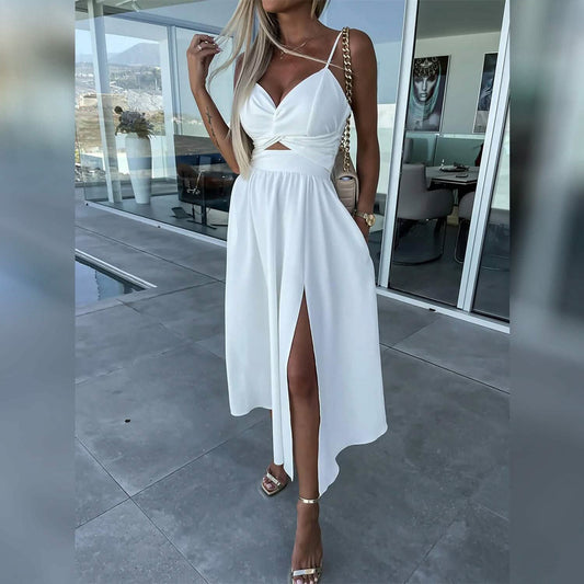 Women‚Äòs Split Cut Out Midi Dress DailySale