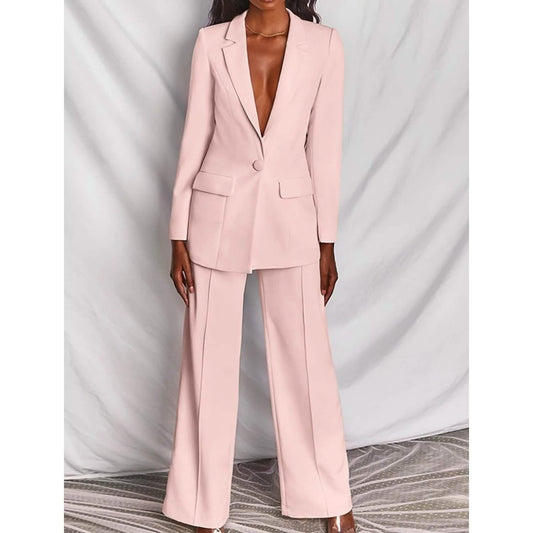 Women's Suits Regular Pocket Coat Formal Fashion DailySale