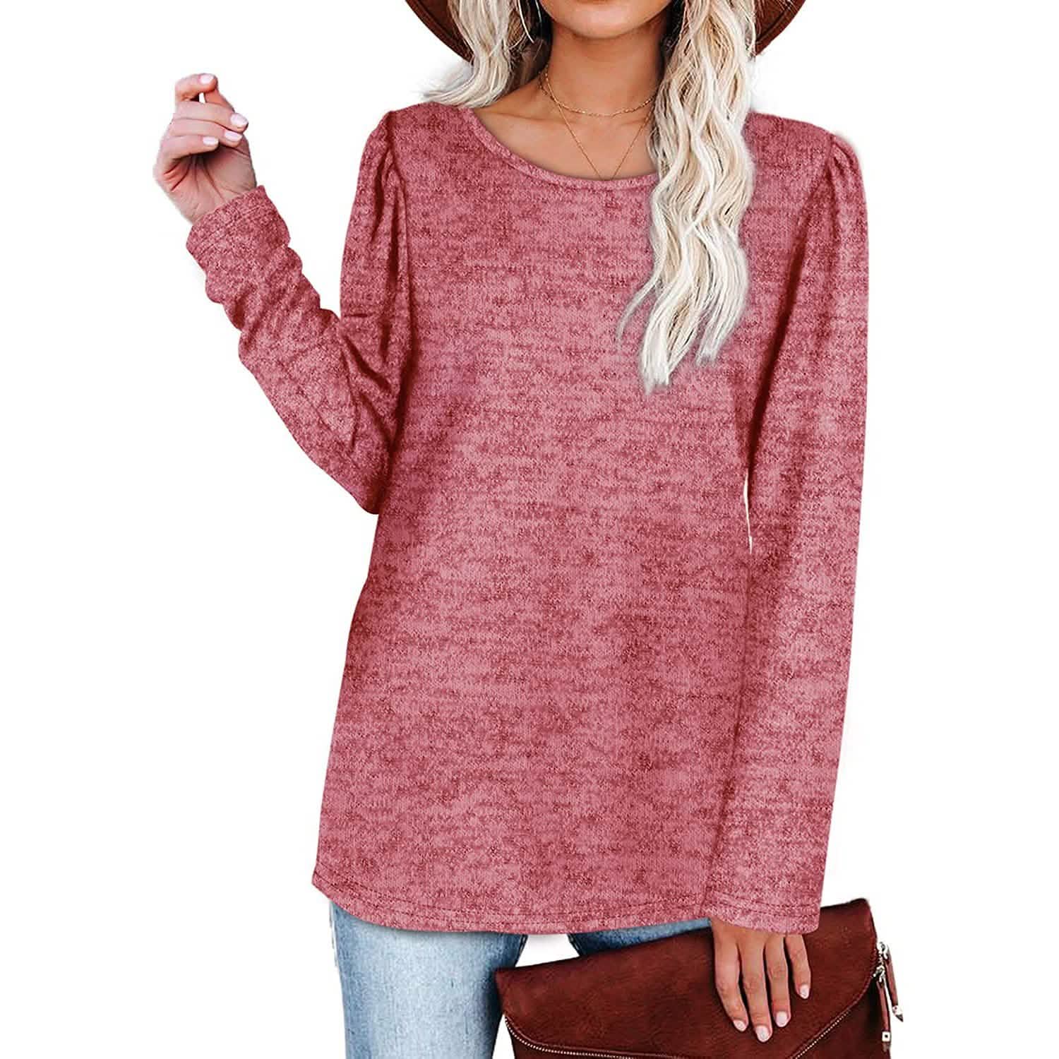 Womens Tops V Neck Summer Petal Sleeve Casual Tshirts DailySale