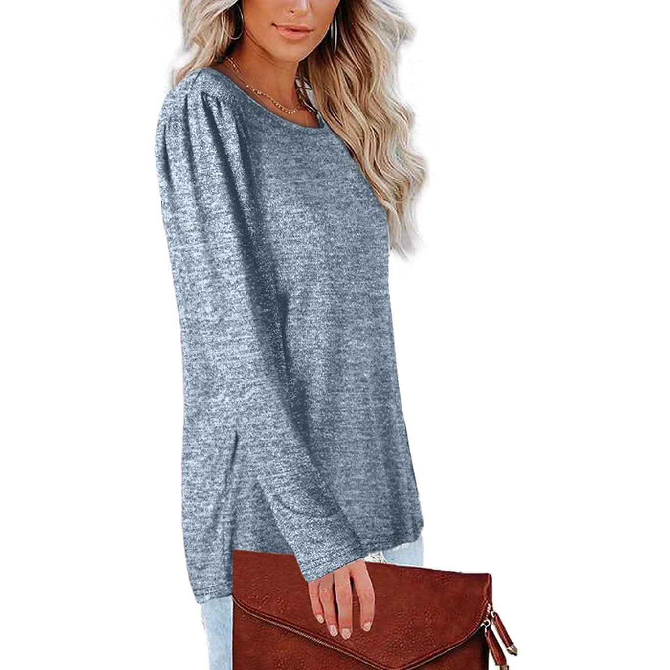Womens Tops V Neck Summer Petal Sleeve Casual Tshirts DailySale
