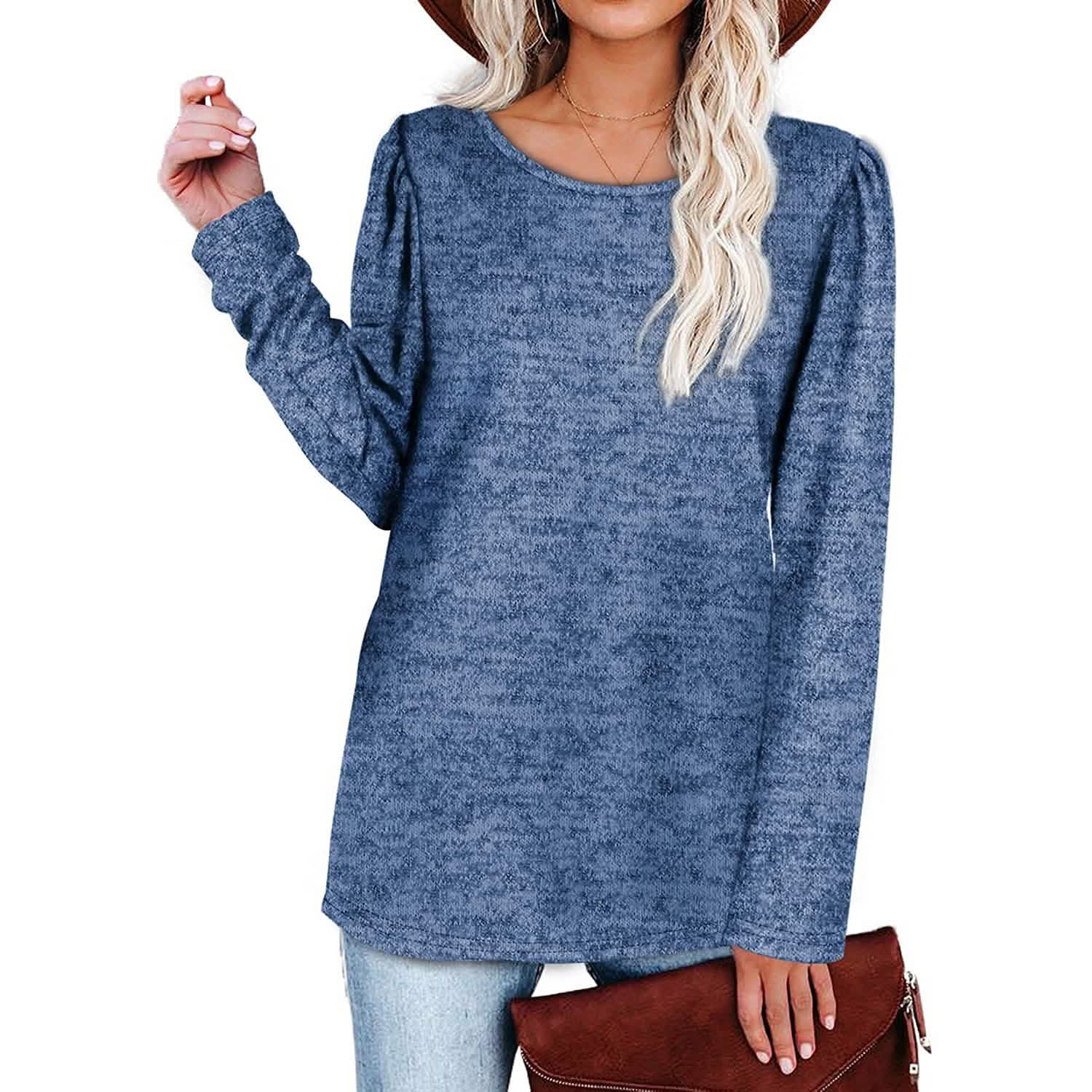 Womens Tops V Neck Summer Petal Sleeve Casual Tshirts DailySale