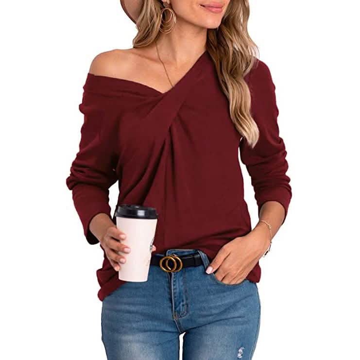 Women's Tunic Long Sleeve Tops DailySale