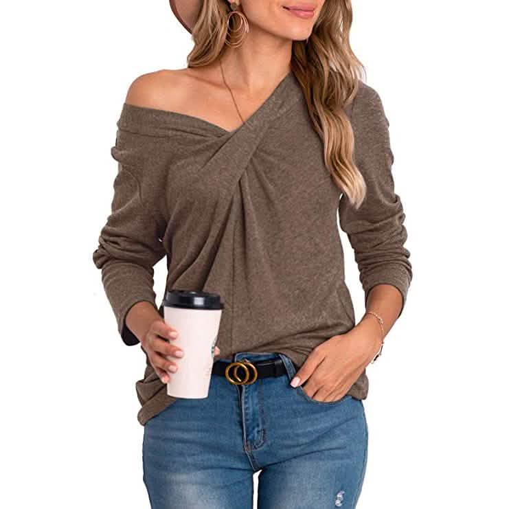 Women's Tunic Long Sleeve Tops DailySale