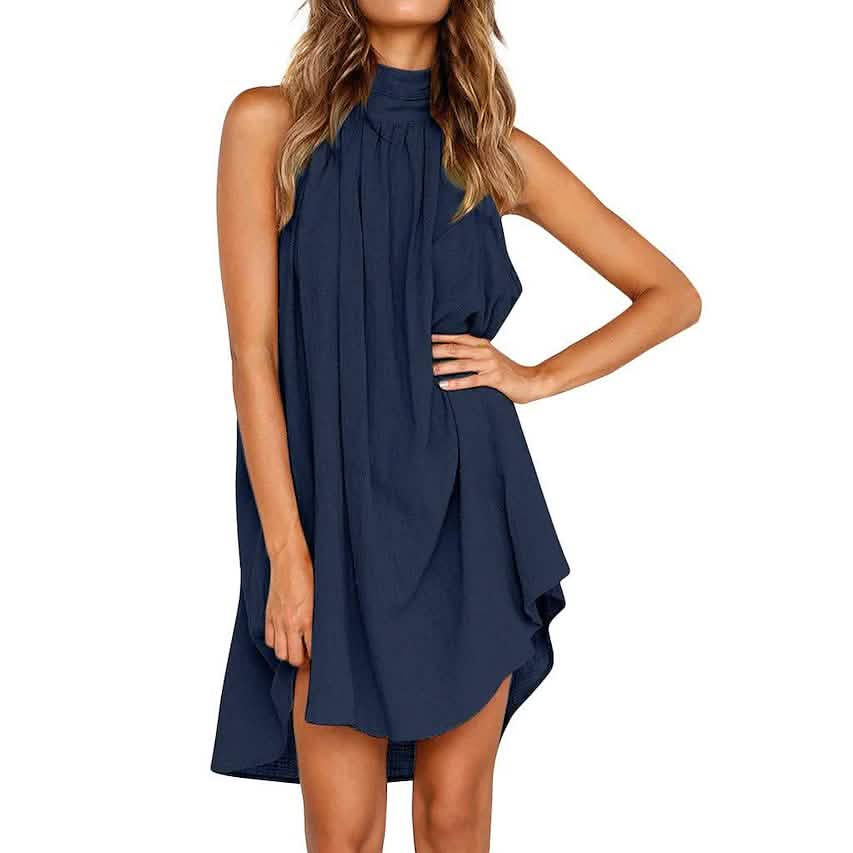 Women's Turtleneck T-Shirt Dress DailySale