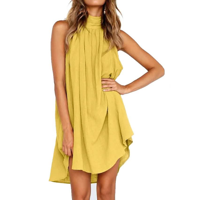 Women's Turtleneck T-Shirt Dress DailySale