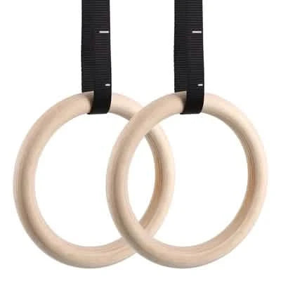 Wood Gymnastic Rings DailySale