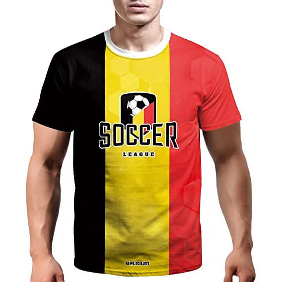 World Cup 2022 Soccer Jersey Women & Mens Football T-Shirts Belgium DailySale