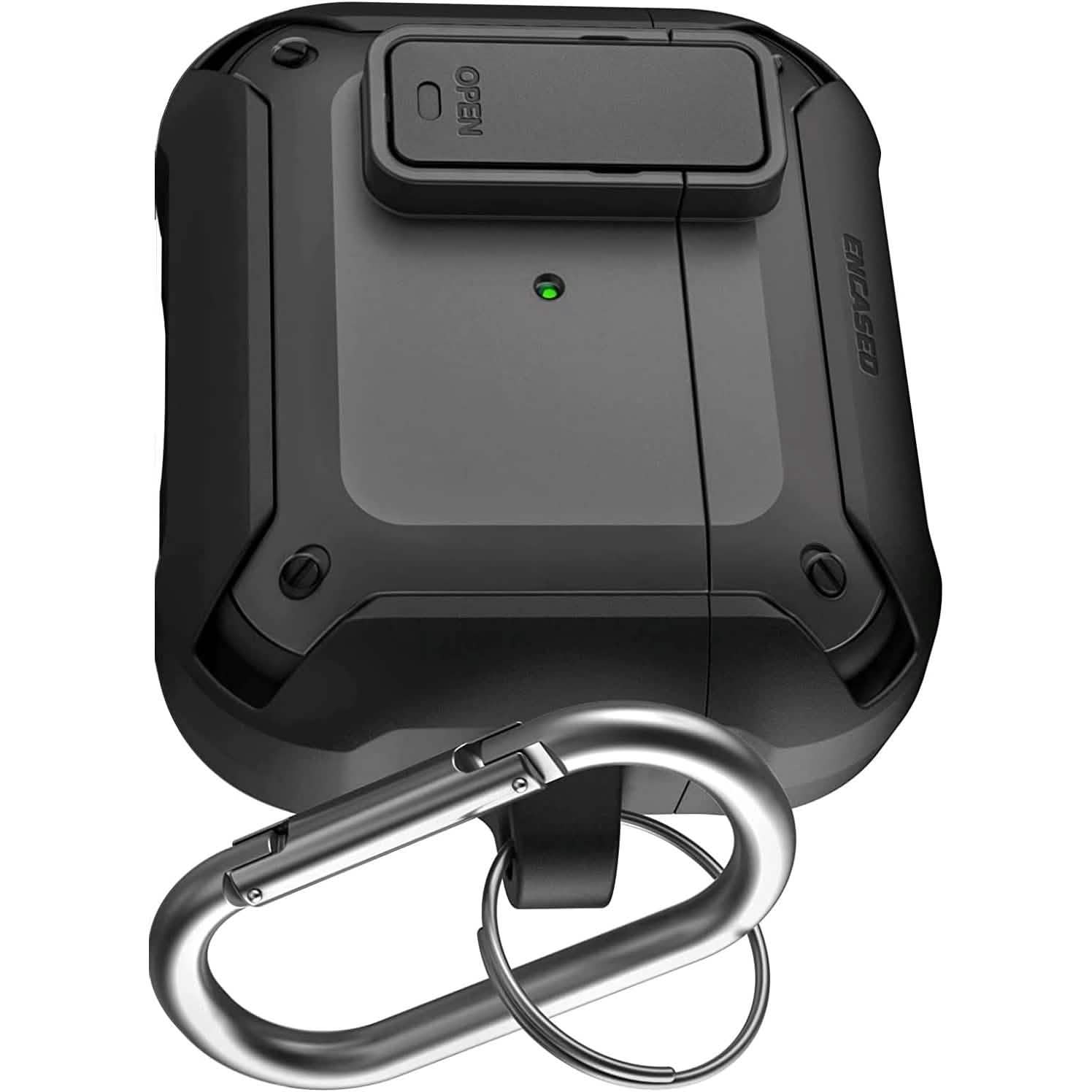 X-Armor for Airpods 3rd Generation Case with Locking Lid | Protective Carrying Pod with Carabiner Keychain (Airpods Gen 3) DailySale