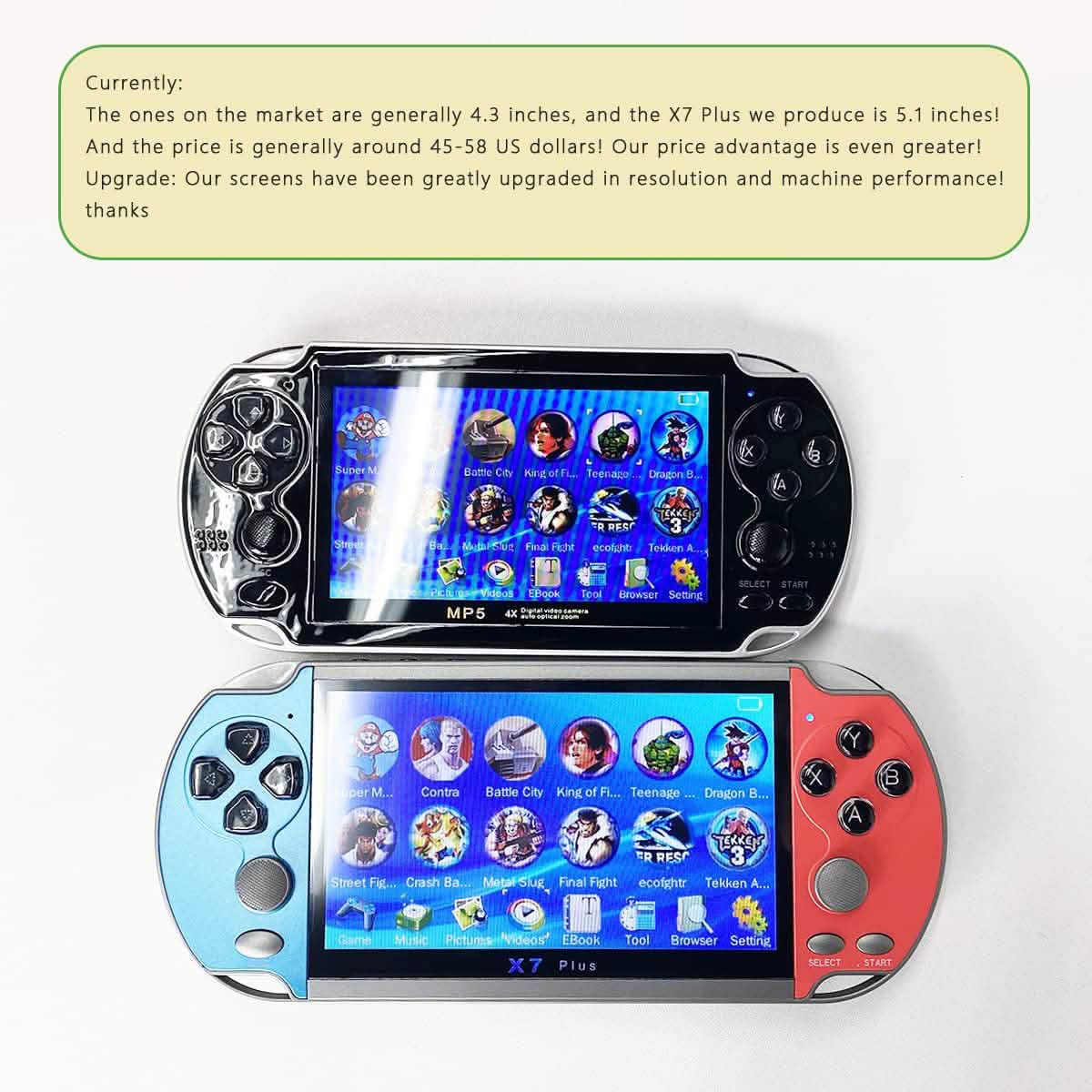 X7Plus Dual Joystick Portable Handheld Game Console DailySale