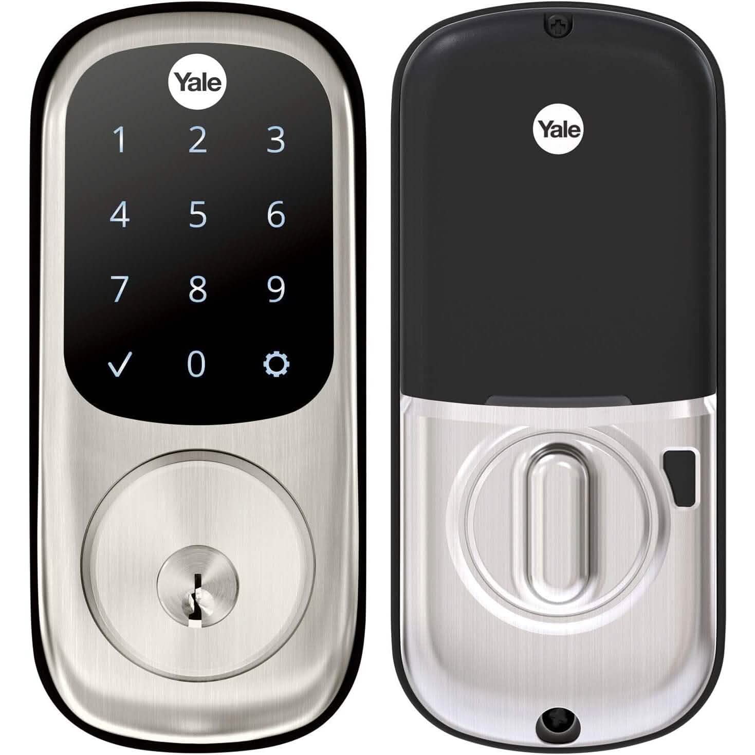 Yale Assure Lock Touchscreen Keypad Deadbolt Door Lock YRD220-NR-619 - ZWave Capability DailySale