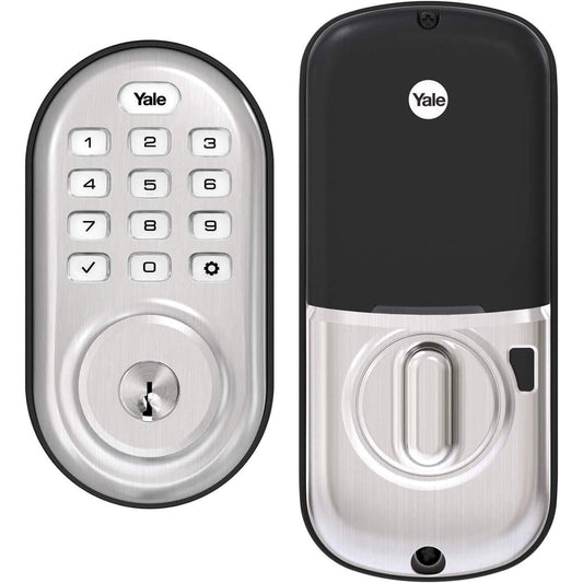 Yale Security Assure Keypad Door Lock Push Button YRD210-ZW-605 DailySale