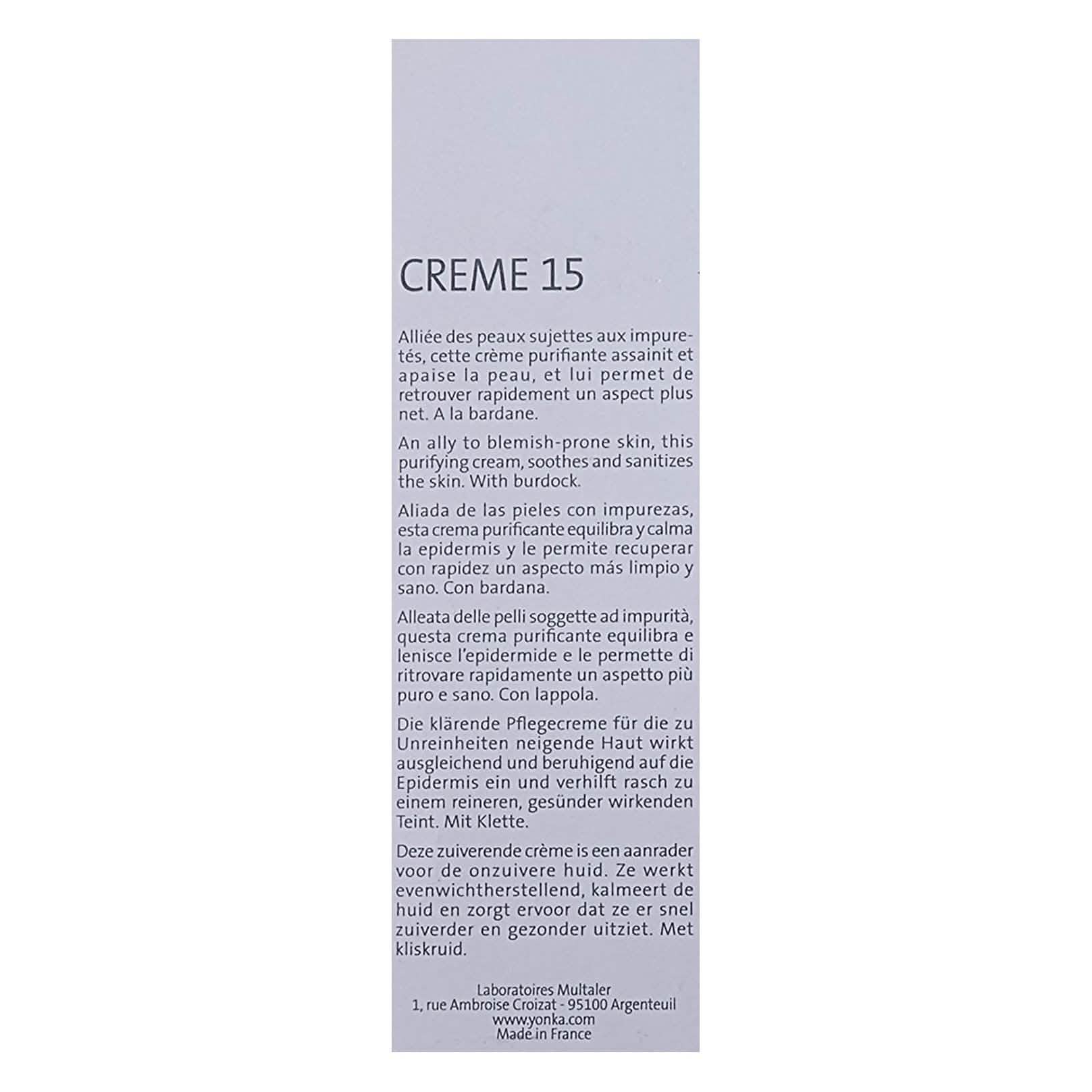 Yon-Ka Creme 15 Purifying & Soothing DailySale