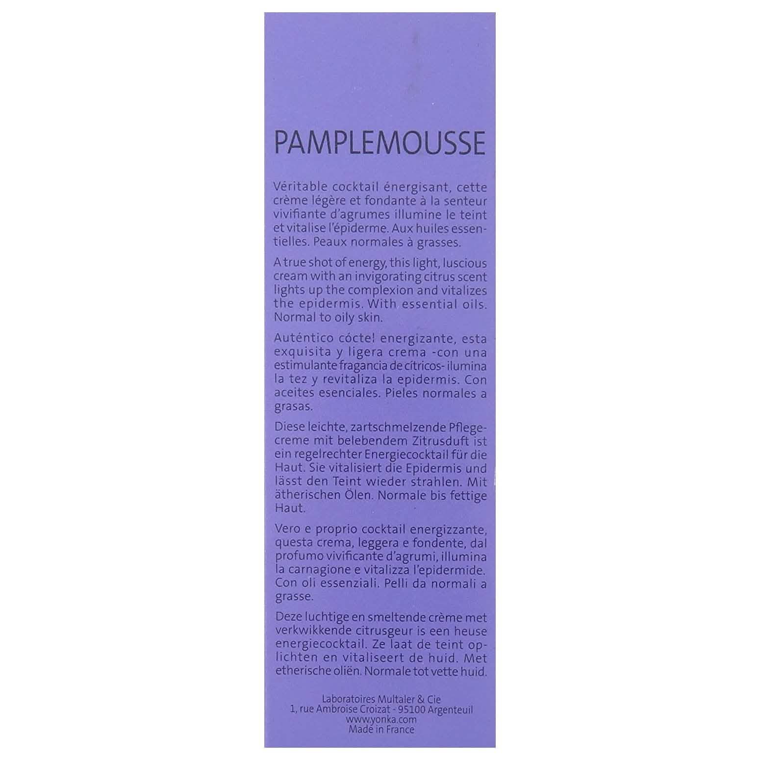 Yon-Ka Paris Pamplemousse Creme PNG for Normal to Oily Skin - 50 ml DailySale
