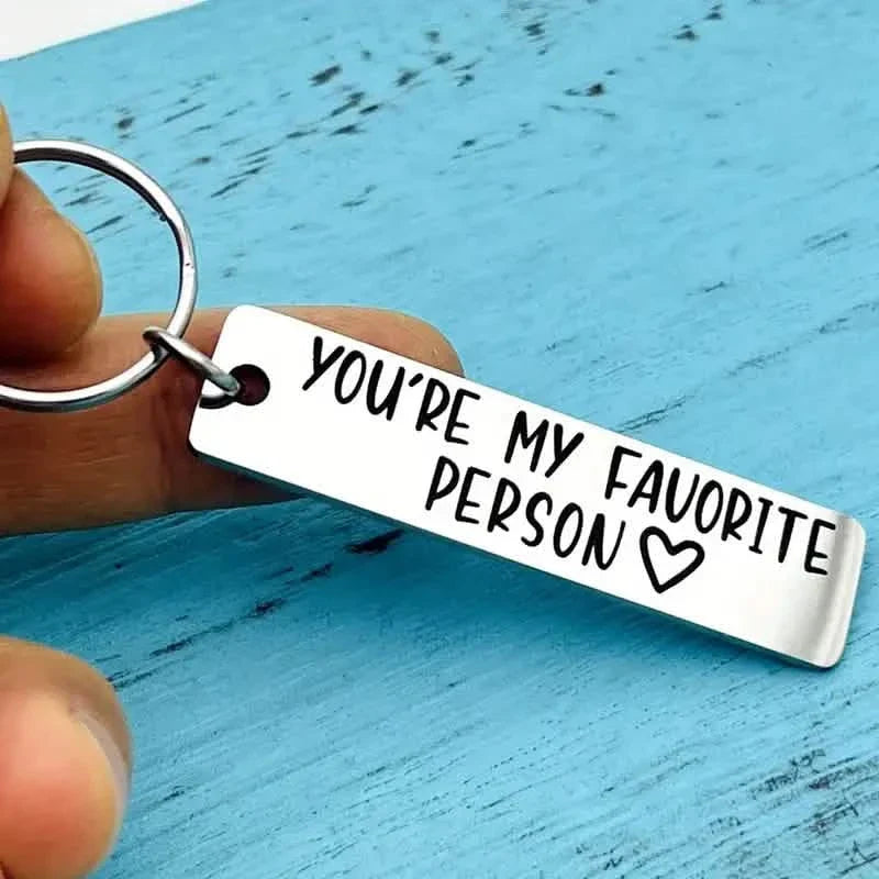 You're My Favorite Person Keychain DailySale