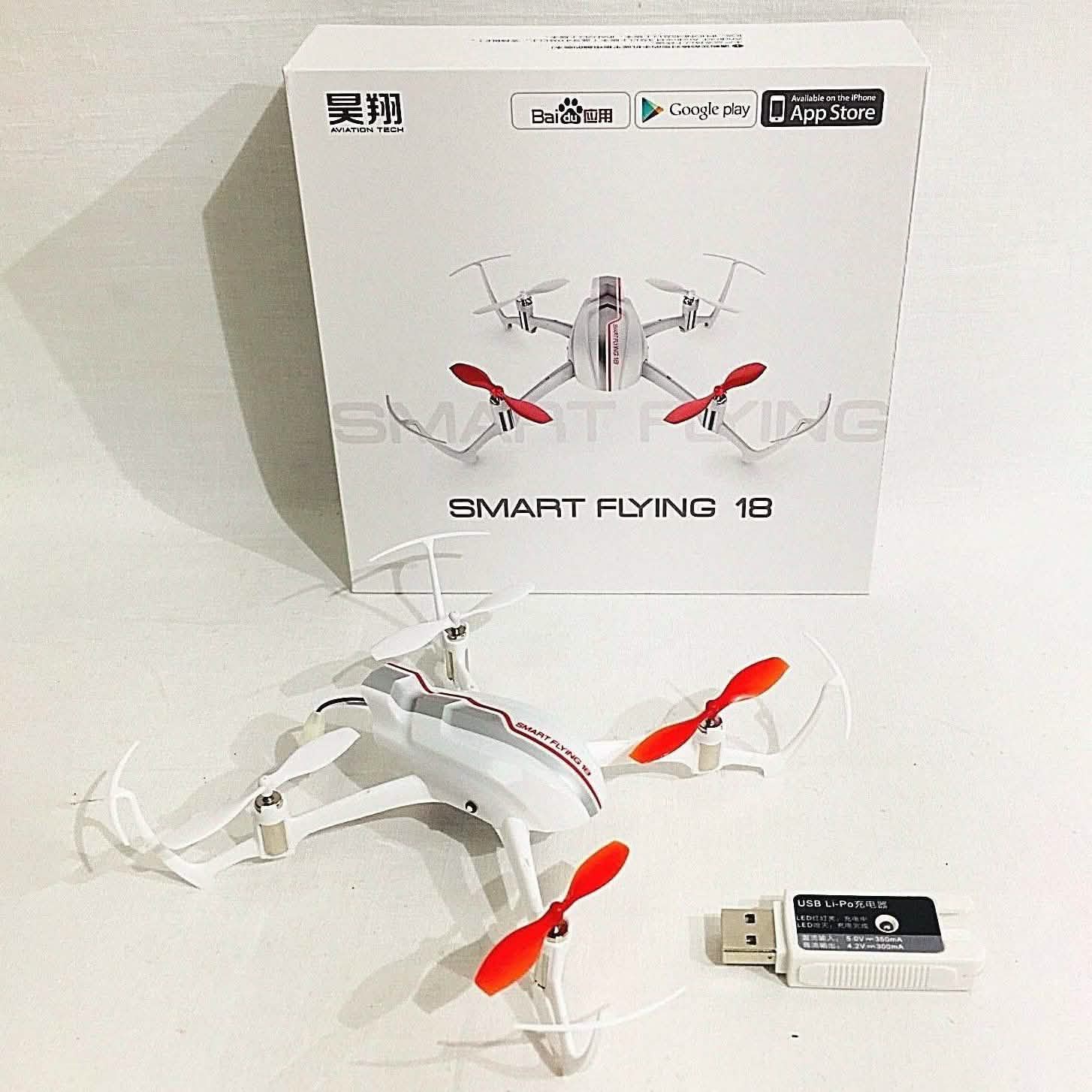 Yuneec Smart Flying 18 Drone - Bluetooth Controlled for iPhones Only DailySale