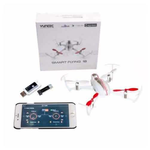 Yuneec Smart Flying 18 Drone - Bluetooth Controlled for iPhones Only DailySale