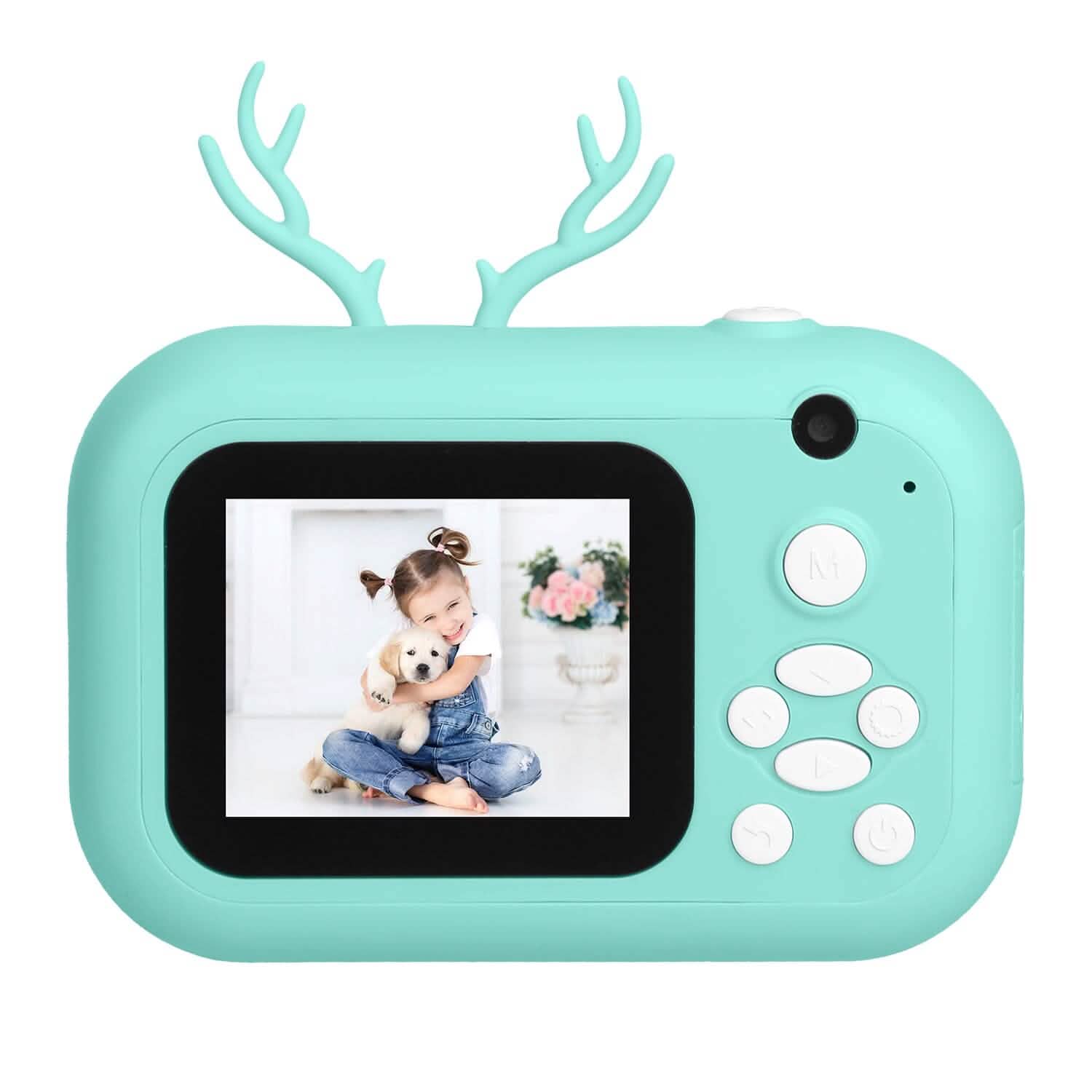 Zero Ink Selfie Camera 1080P HD Video Recorder with Dual Lens 3 Roll Print Papers DailySale
