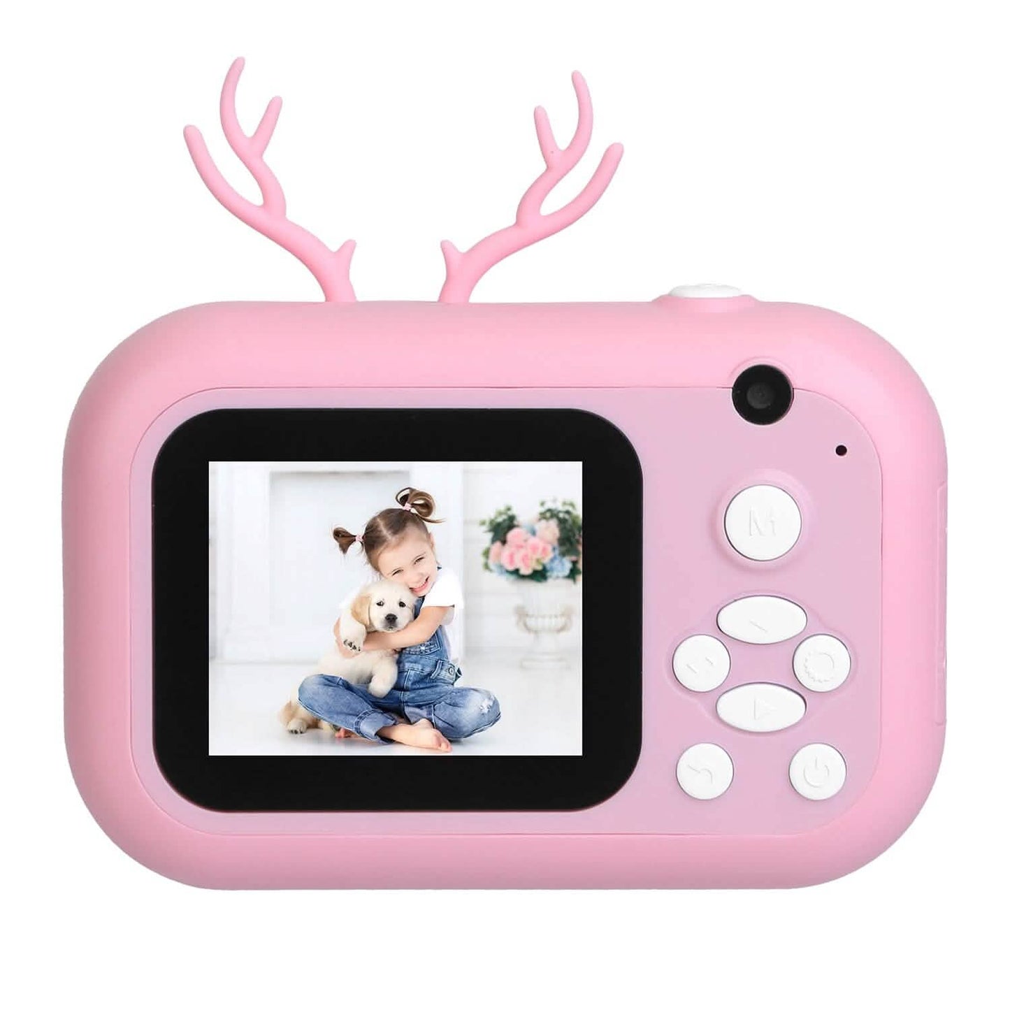 Zero Ink Selfie Camera 1080P HD Video Recorder with Dual Lens 3 Roll Print Papers DailySale