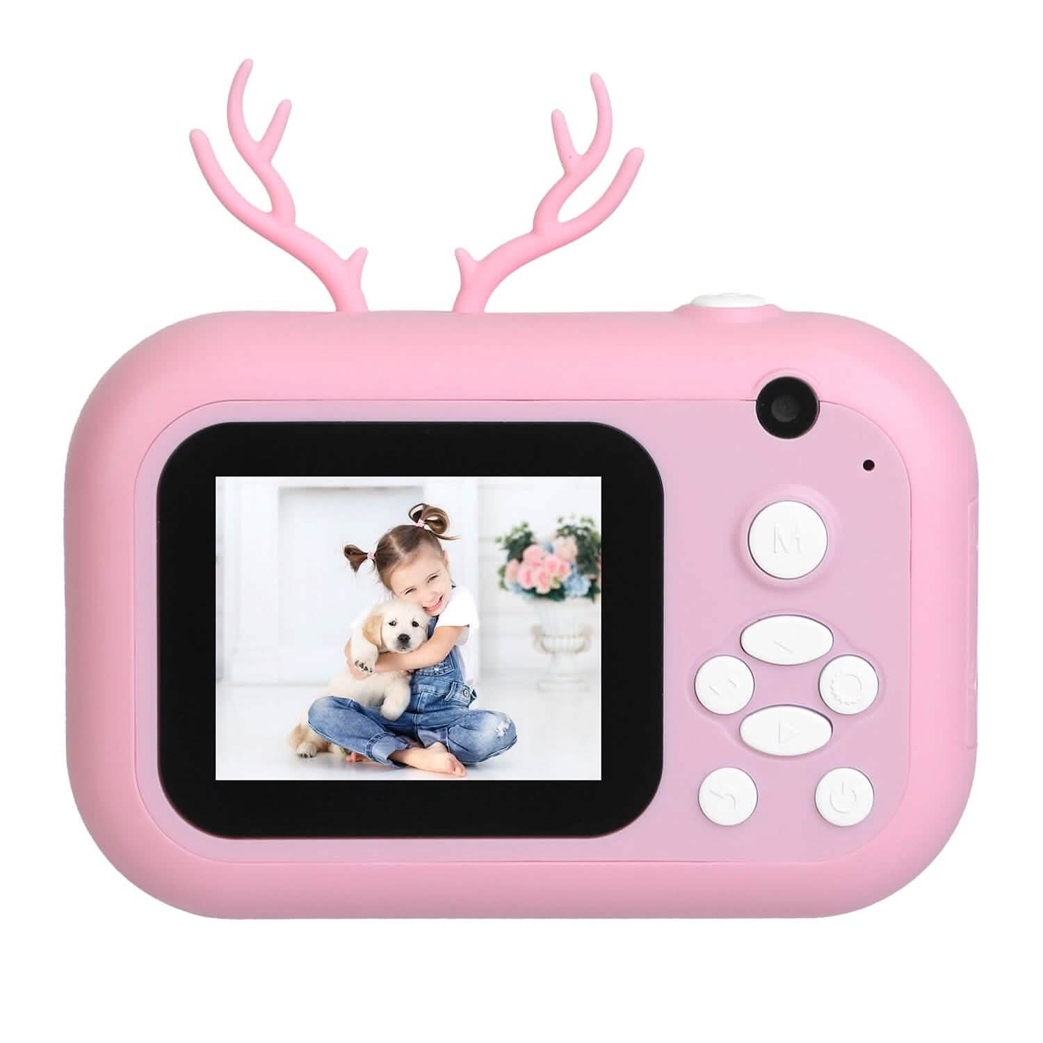 Zero Ink Selfie Camera 1080P HD Video Recorder with Dual Lens 3 Roll Print Papers DailySale