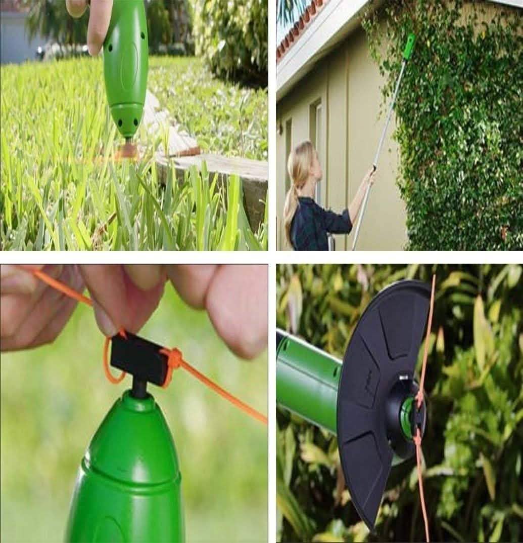 Zip Trim Cordless Edger Trimmer - Portable Garden Grass Trimmer DailySale
